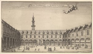 Byrsa Londinensis vulgo die Royal Exchange Royal Exchange, London, ca. 1647