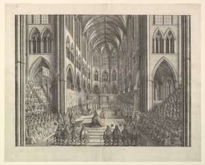 Krönungsprozession von Karl II., 1662