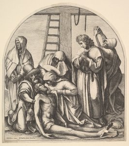 Kreuzabnahme (nach Holbein)