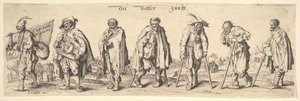 Die Bettlerzunft Die sieben Bettler, 1630