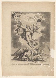 Ruhm überwindet die Zeit und den Tod von Wenceslaus Hollar