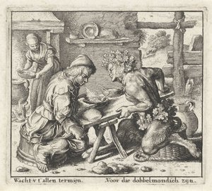 Fabel vom Satyr und dem Bauern