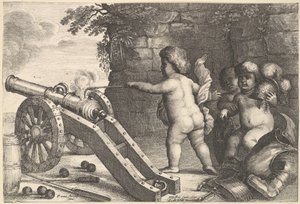 Feuer Die vier Elemente von Wenceslaus Hollar