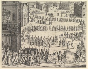 Begräbnis von General Johan Baptiste von Taxis, 1645