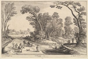 Zum Markt gehen, 1652