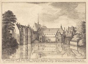 Abtei Groenendael von Wenceslaus Hollar