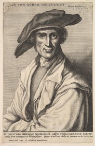 Hans von Zürich Goltshmidt, 1647 von Wenceslaus Hollar
