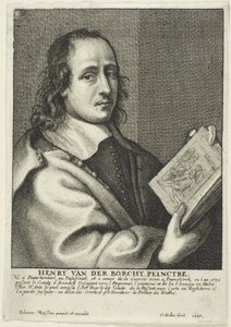 Hendrik van der Borcht der Jüngere von Wenceslaus Hollar