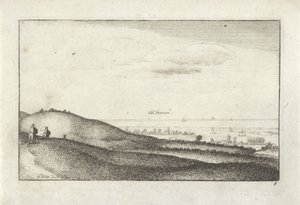 Landschaft mit Blick auf Shoreham