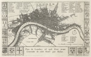 London vor dem Brand von 1666