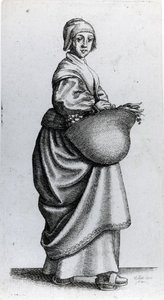 Magd kehrt vom Markt zurück, 1640