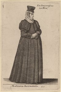 Matrona Bernensis von Wenceslaus Hollar