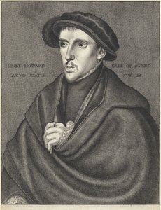 Porträt von Henry Howard, Earl of Surrey von Wenceslaus Hollar