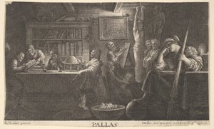 Reich der Pallas, 1646 von Wenceslaus Hollar