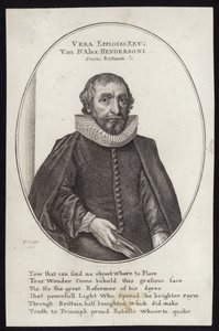 Reverend Alexander Henderson von Wenceslaus Hollar