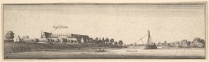 Rüsselsheim, 1642-44 von Wenceslaus Hollar