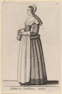 Rustica Gallica von Wenceslaus Hollar