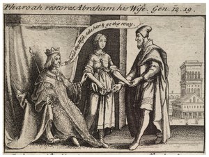 Sarah wird Abraham zurückgegeben. Zustand 2