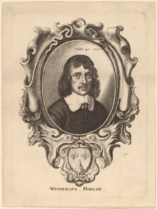 Selbstporträt von Wenceslaus Hollar
