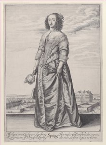Frühling, aus Die Jahreszeiten von Wenceslaus Hollar