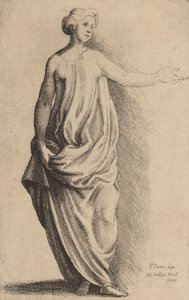 Stehende Figur von Wenceslaus Hollar