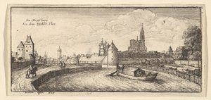 Straßburg, aus „Deutsche Ansichten“ von Wenceslaus Hollar
