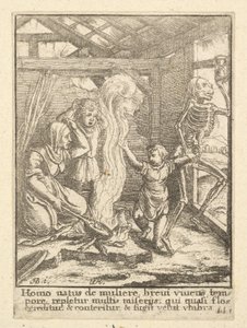 Das Kind aus dem Totentanz von Wenceslaus Hollar