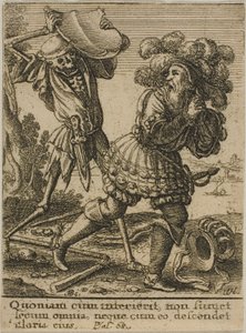 Der Graf und der Tod von Wenceslaus Hollar