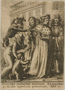 Der Herzog und der Tod von Wenceslaus Hollar