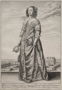 Die Jahreszeiten: Frühling von Wenceslaus Hollar