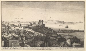 Der untere innere Teil von Tanger, 1673 von Wenceslaus Hollar