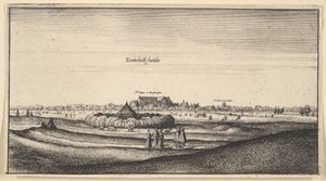 Tootehill fields Amoenissimi aliquot locorum... Prospectus, 1625-77 von Wenceslaus Hollar