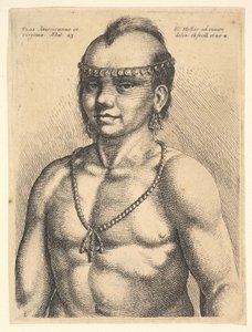 Unus Americanus ex Virginia Ein Amerikaner aus Virginia, 1645