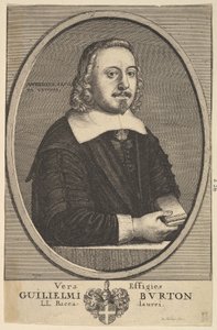 Vera Effigies Guilielmi Burton L.L. Baccalaurei, 1657-58