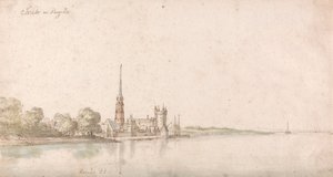 Ansicht von Eltville am Rhein