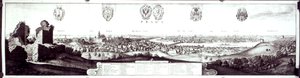 Ansicht von Prag, 1649 von Wenceslaus Hollar