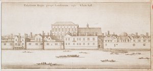 Ansicht von Whitehall, 1645