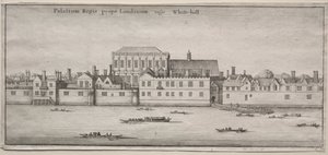 Ansichten von London: Whitehall vom Fluss