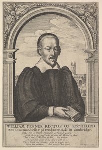 William Fenner, Rektor von Rochford, 1656 von Wenceslaus Hollar