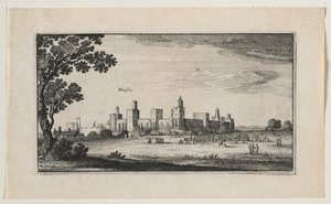 Windsor Castle von Südosten, 1644