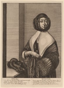 Winter von Wenceslaus Hollar