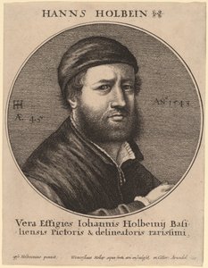 Hans Holbein der Jüngere von Wenceslaus Hollar after Hans Holbein the Younger