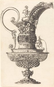 Krug mit Neptun von Wenzel Jamnitzer I