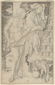 Der Traum des Arztes von Wenzel von Olmutz, after Albrecht Dürer
