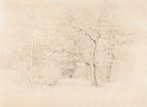 Landschaft, Hain von Werner Holmberg