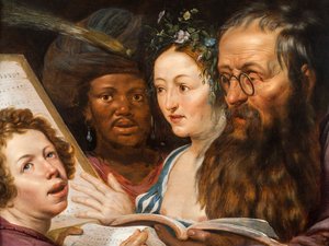 Eine Allegorie der Musik, 1625