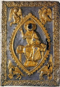 Die Evangelienbuch von Matilda von Canossa, 11. Jahrhundert