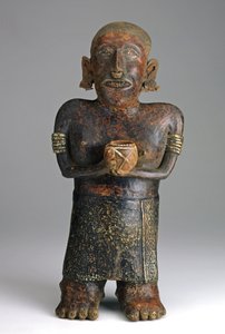 Stehende weibliche Figur, ca. 200 v. Chr. - 300 n. Chr. von West Mexican