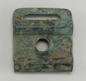 Wagen- oder Geschirrbeschlag (Bronze)