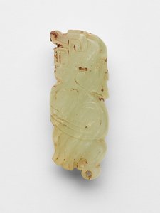 Beschlag in Form eines übernatürlichen Wesens, ca. 1050-771 v. Chr. von Western Zhou Dynasty Chinese School